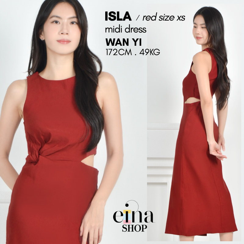 Tropical Punch Isla Midi Dress