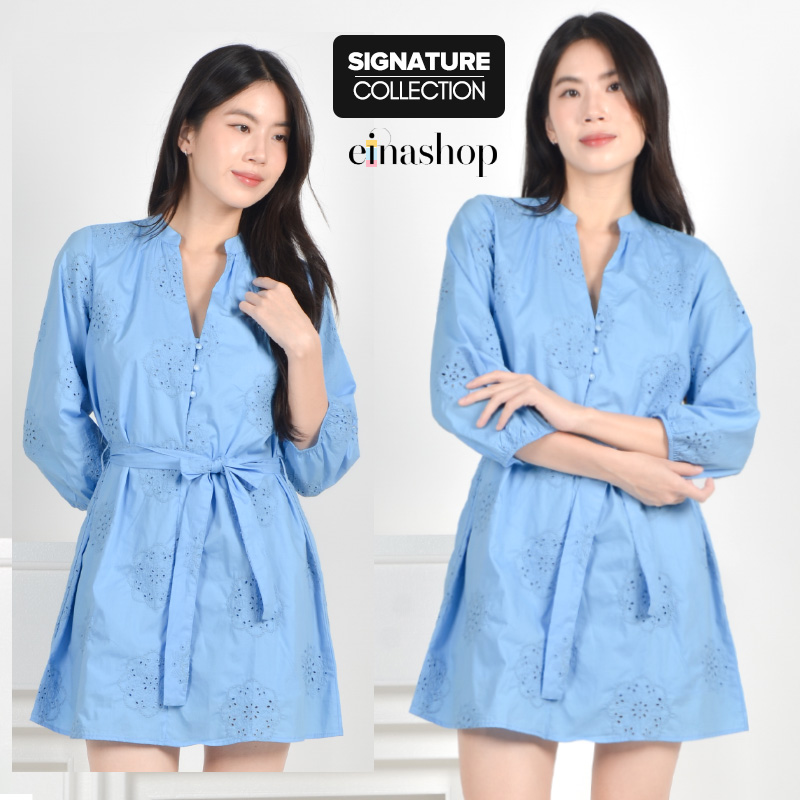 Elena V Neck Dress main image 1